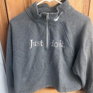 Nike cropped hoodie